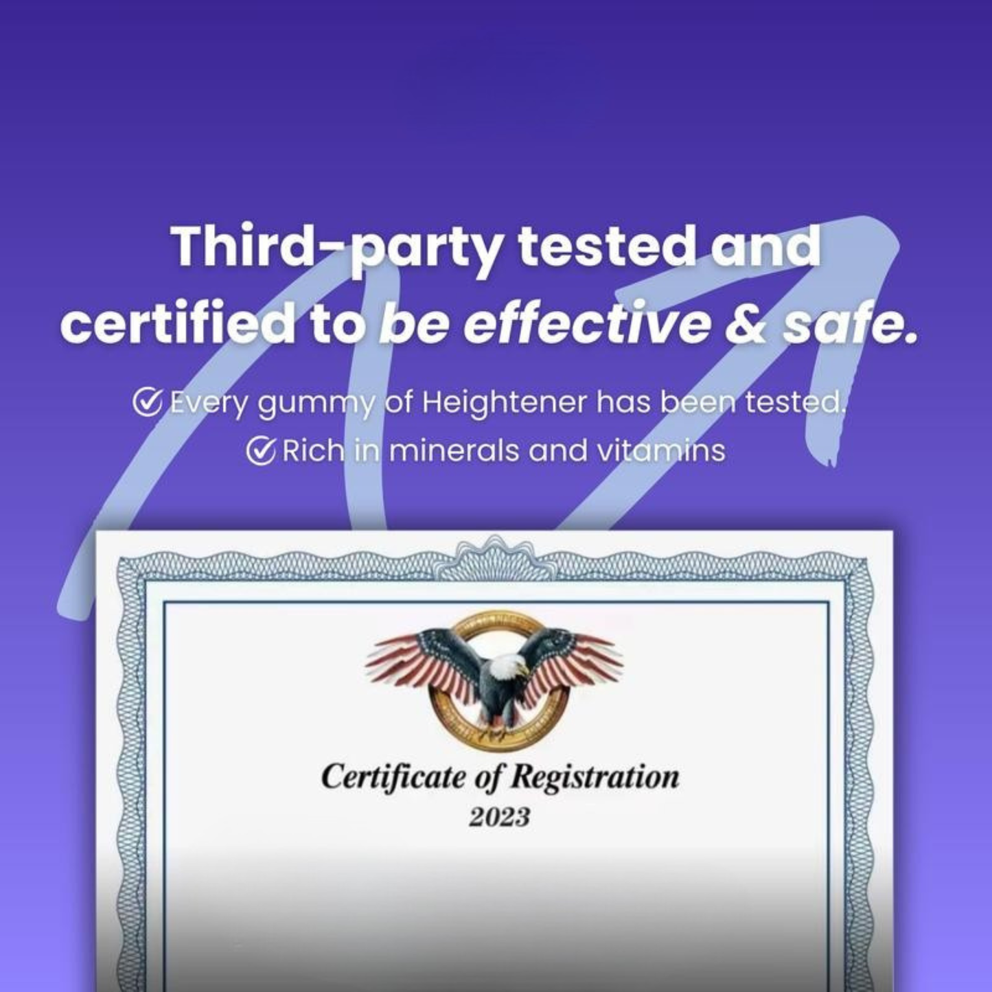 Voleria™ Heightener Overnight Growth Gummies