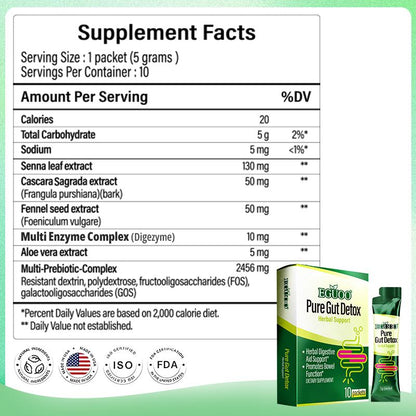 Gut Detox Packets x10